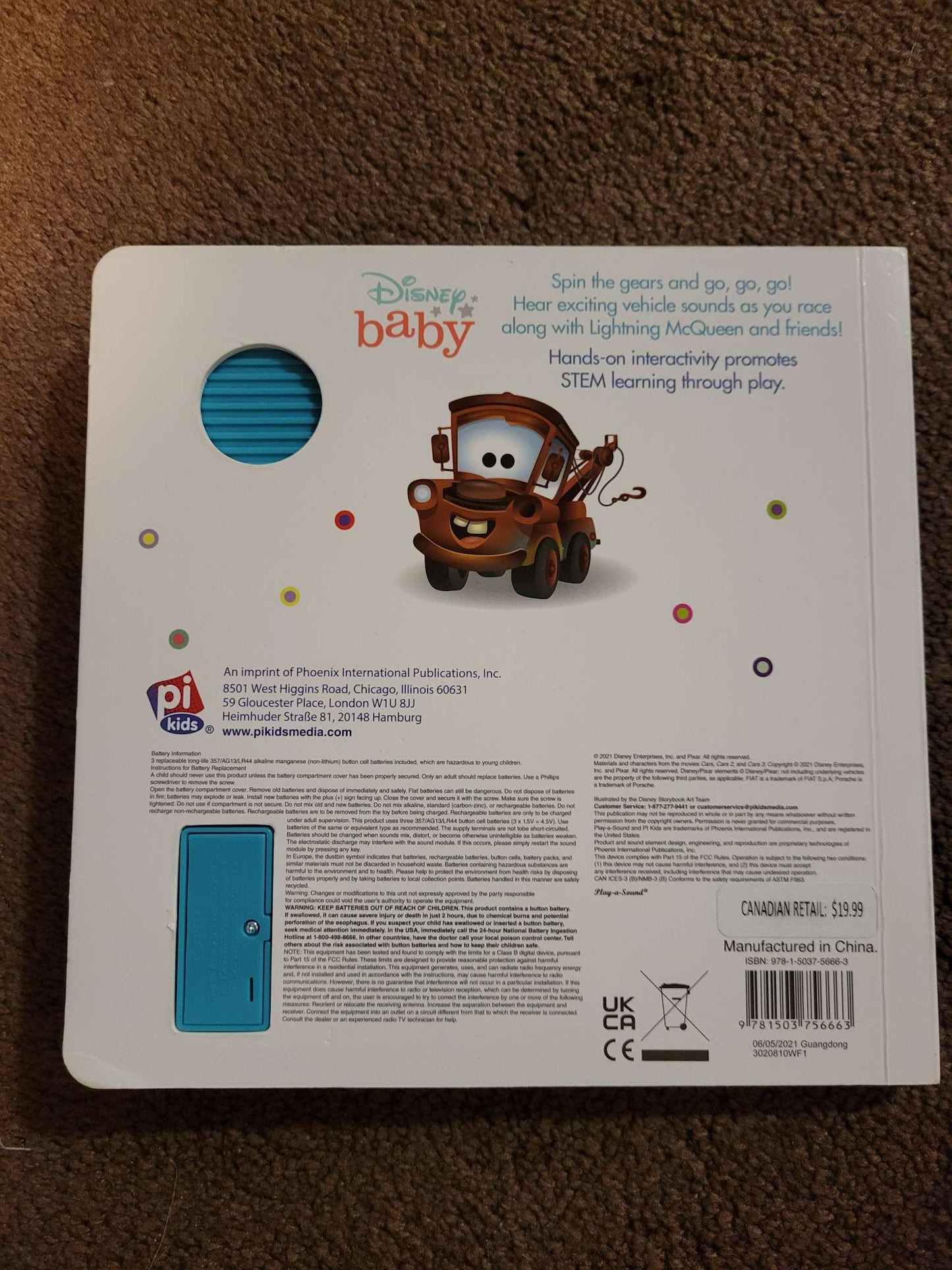 Disney Cars Book