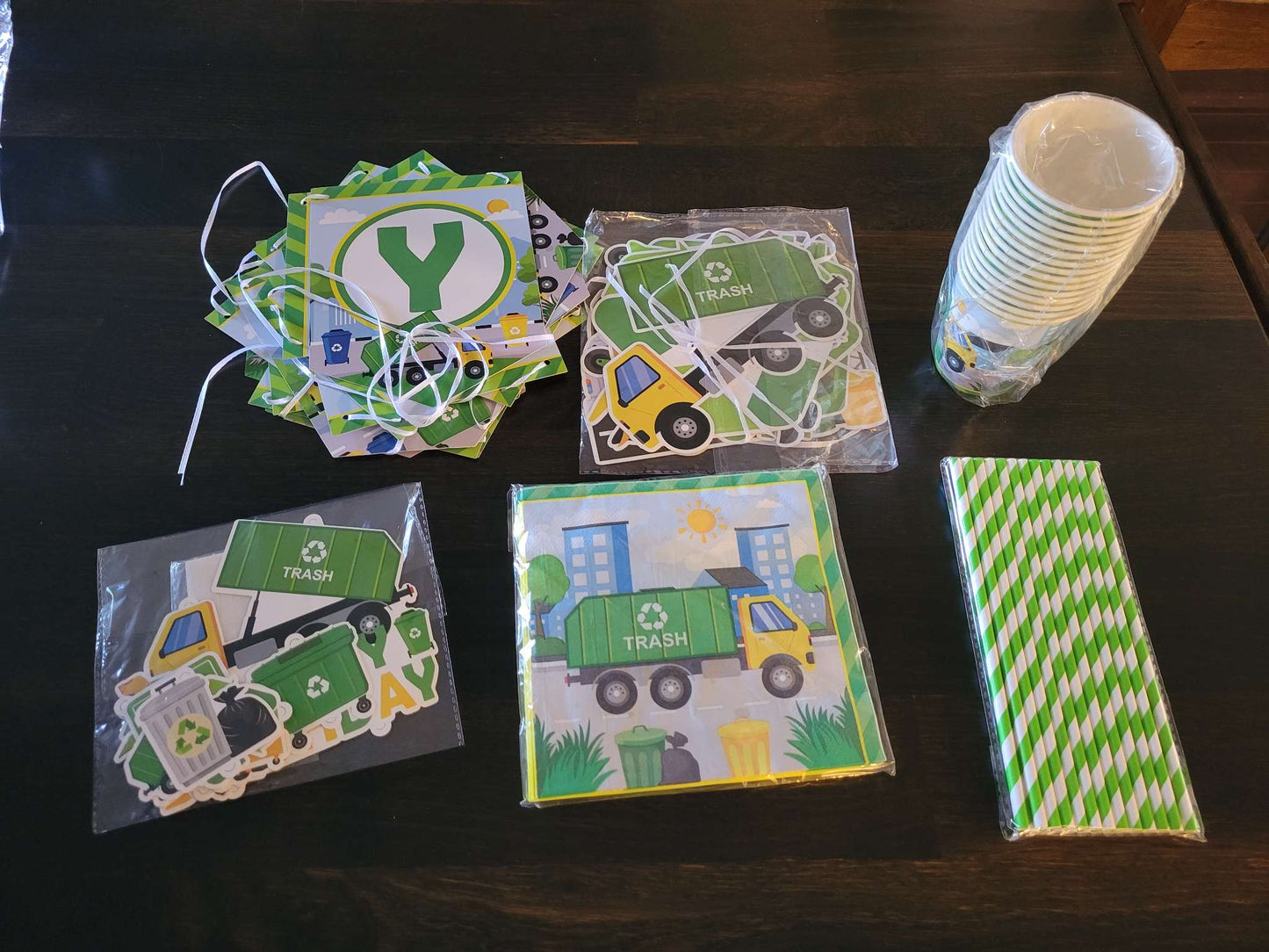 Garbage Truck themed Party Supplies