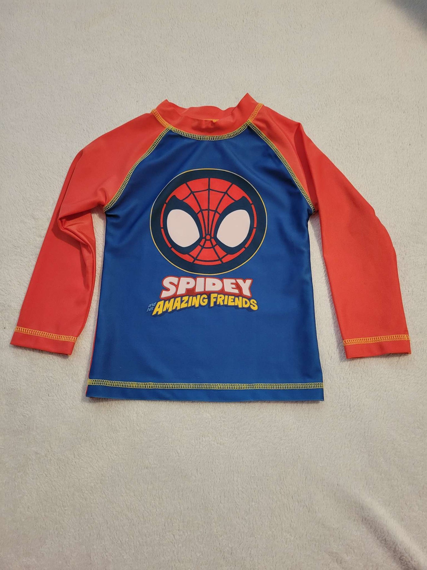 Spiderman boys swim shirt, Kids 3T