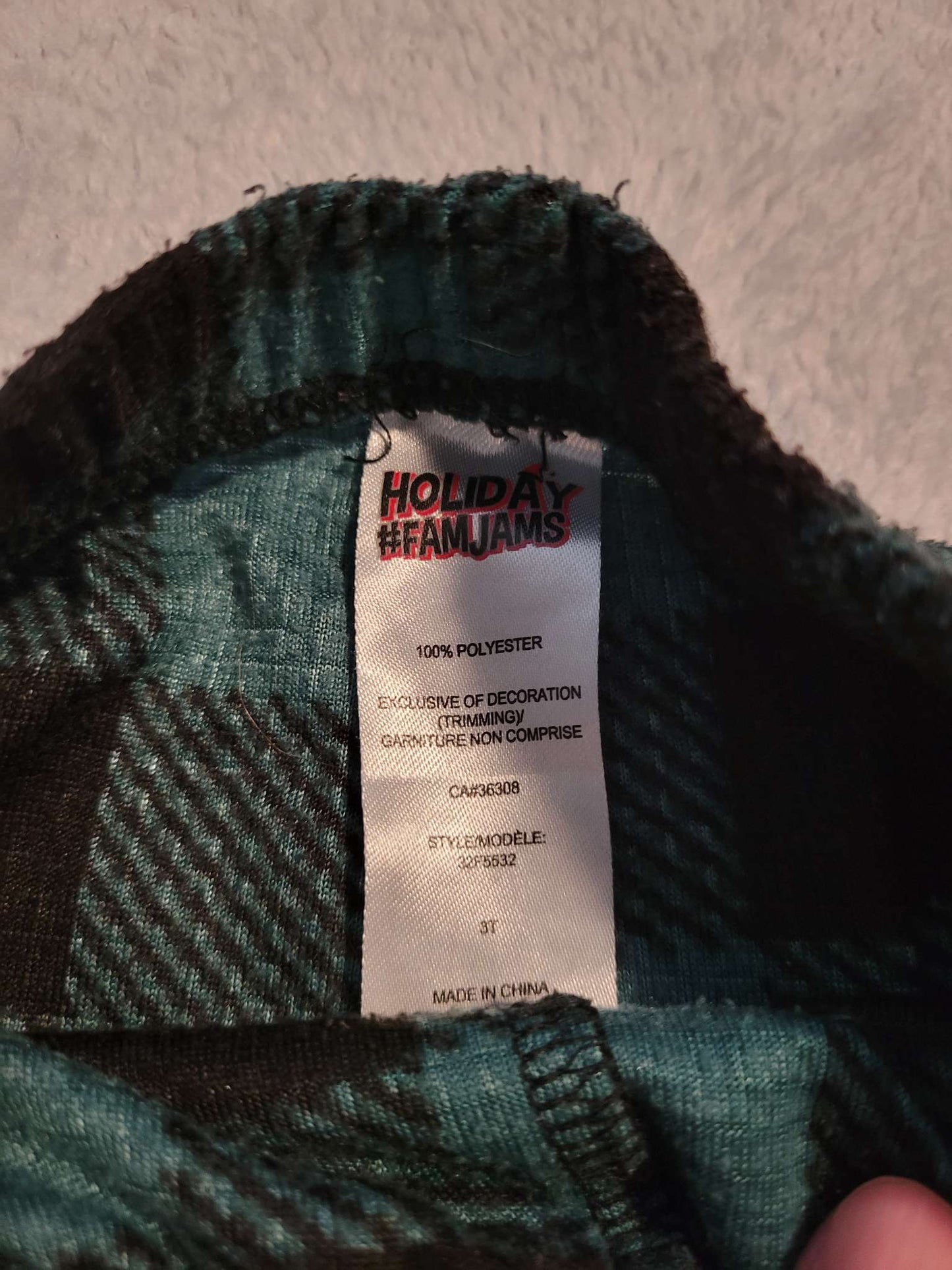 Boys holiday pajamas, Kids 3T