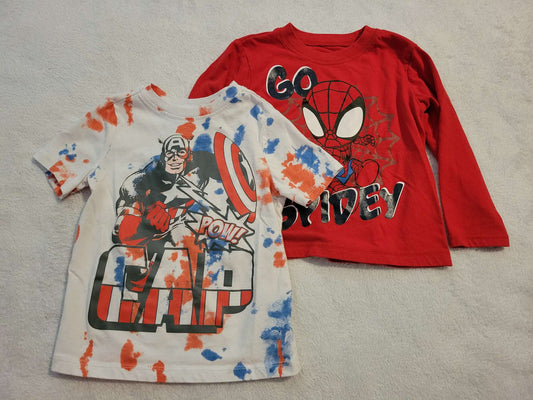 Superhero tops, Kids 3T