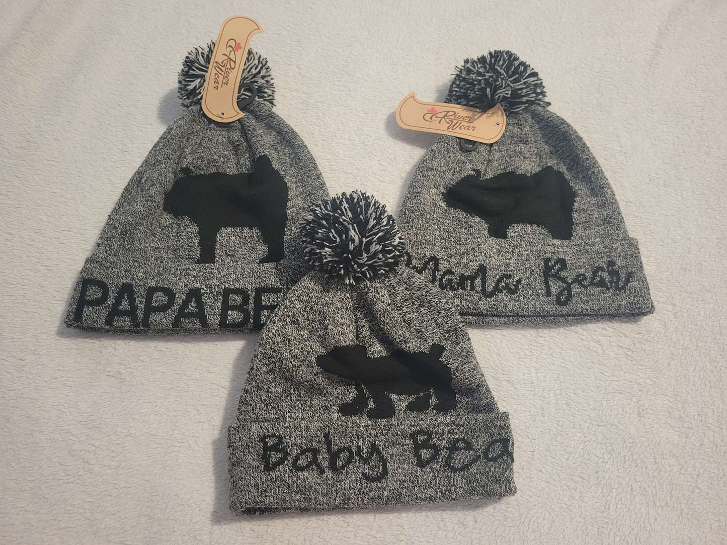 Family "Bears" Toque set, Kids 24 Month (18-24M)