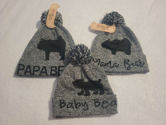 Family "Bears" Toque set, Kids 24 Month (18-24M)