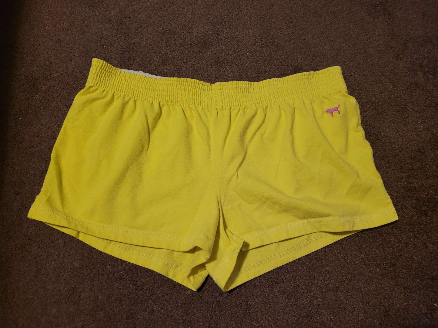 Pink lounge shorts, small, Kids 16