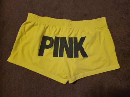 Pink lounge shorts, small, Kids 16