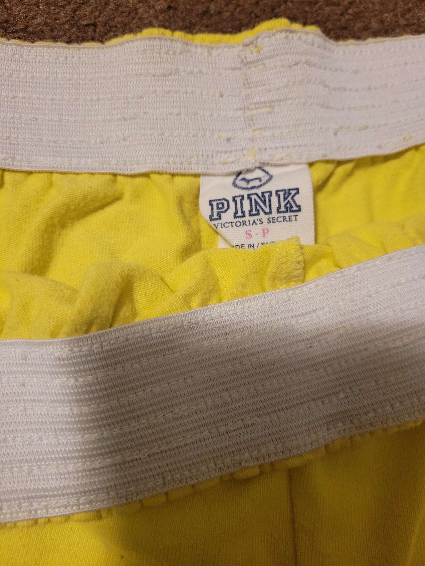 Pink lounge shorts, small, Kids 16