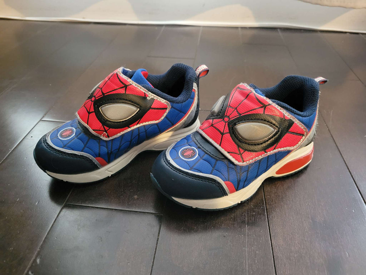 9T Spiderman Shoes, 1of2, Shoes 9 (Toddler:2-4yr)