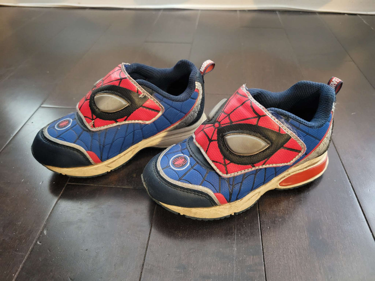 9T Spiderman Shoes, 2of2, Shoes 9 (Toddler:2-4yr)
