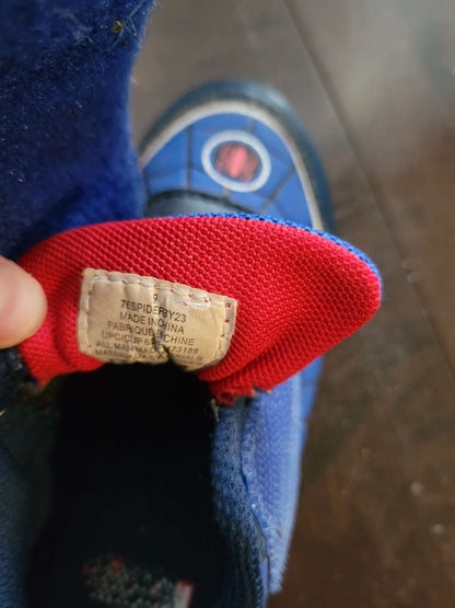 9T Spiderman Shoes, 2of2, Shoes 9 (Toddler:2-4yr)