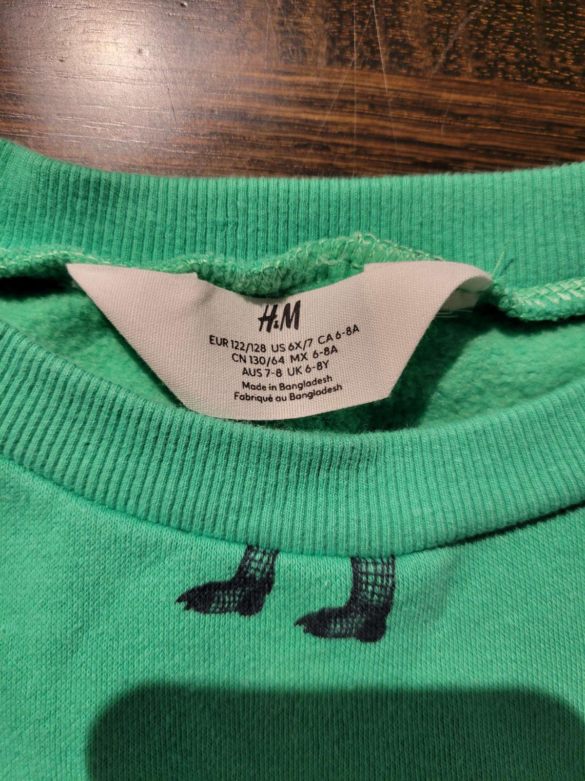 Dinosaur Sweater, Kids 6/6X