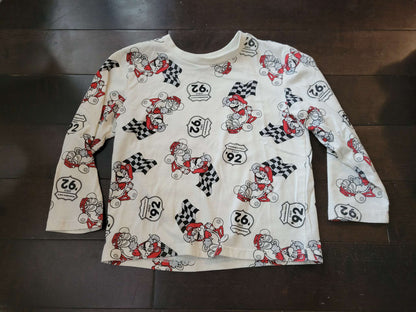 Pair of Mario Kart Longsleeves, Kids 4/4T