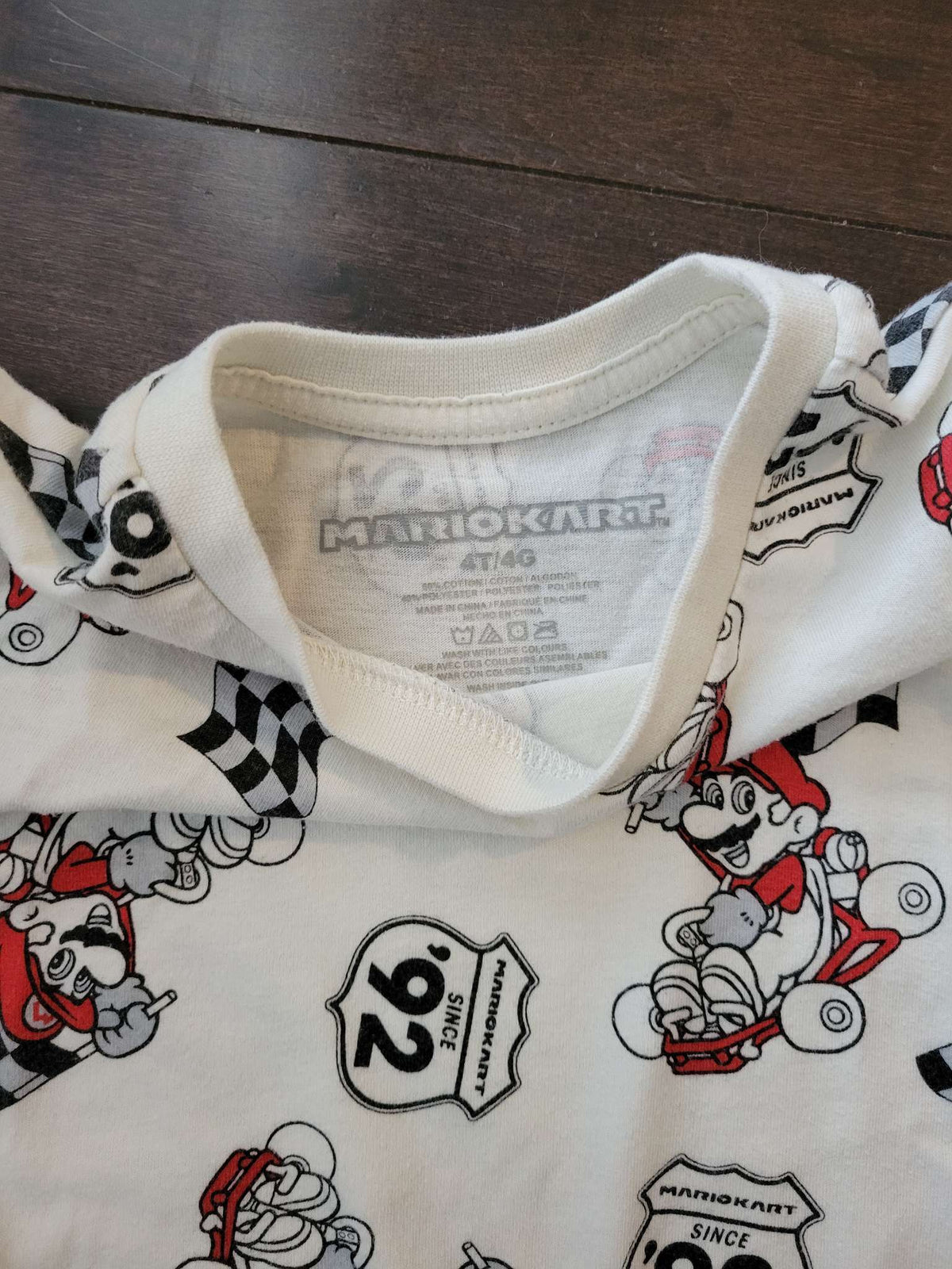 Pair of Mario Kart Longsleeves, Kids 4/4T