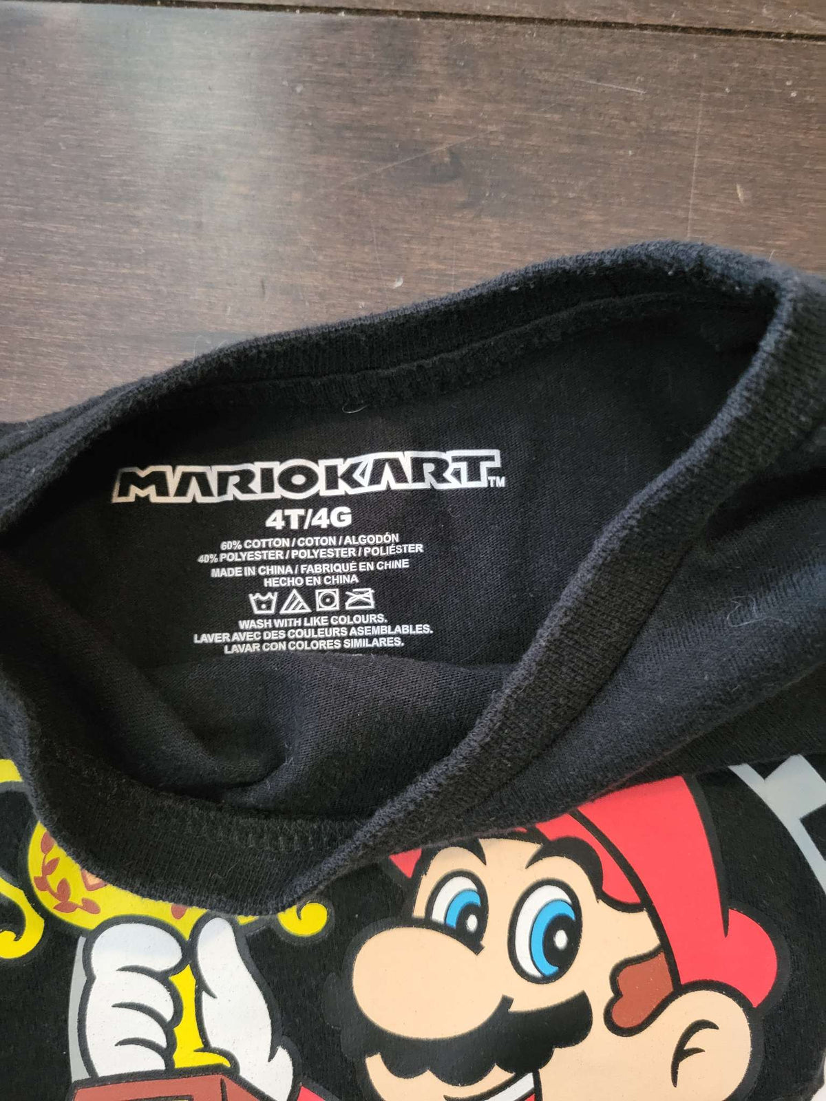 Pair of Mario Kart Longsleeves, Kids 4/4T