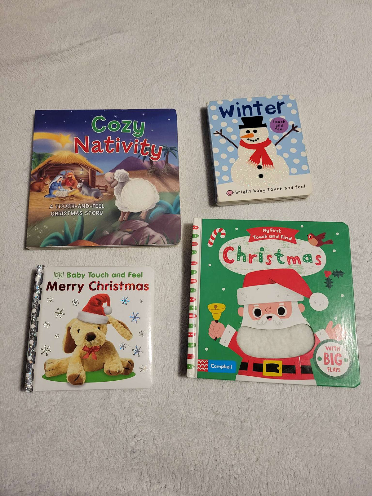 Christmas Touch and Feel Book Bundle