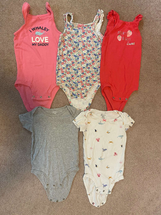 18-Month Onesies 5-Pack, Carter's, Kids 18 Month (12-18M)