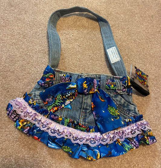 Fun Jean Skirt Purse