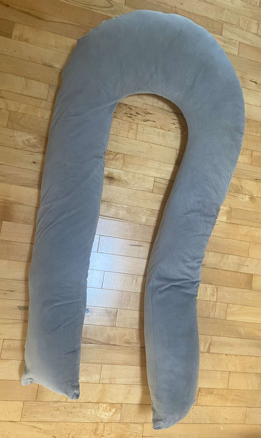 Grey Queen Rose Maternity Pillow MSRP $86