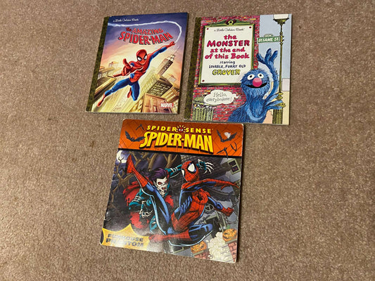 Spider-Man & Grover Books