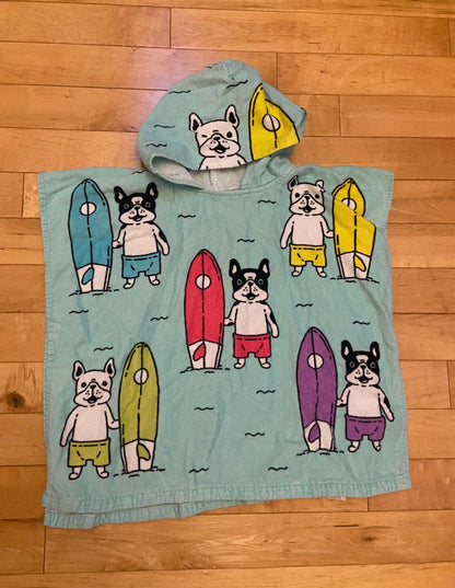 Fun Dog Hooded Beach Towel