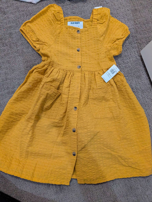 Old Navy yellow summer dress - 5T, Kids 5/5T (extra small)