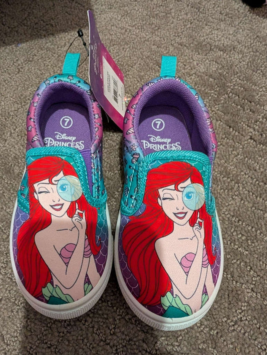 Disney slip on shoes - size 7 , Shoes 7 (Walkers:12-24 mth)