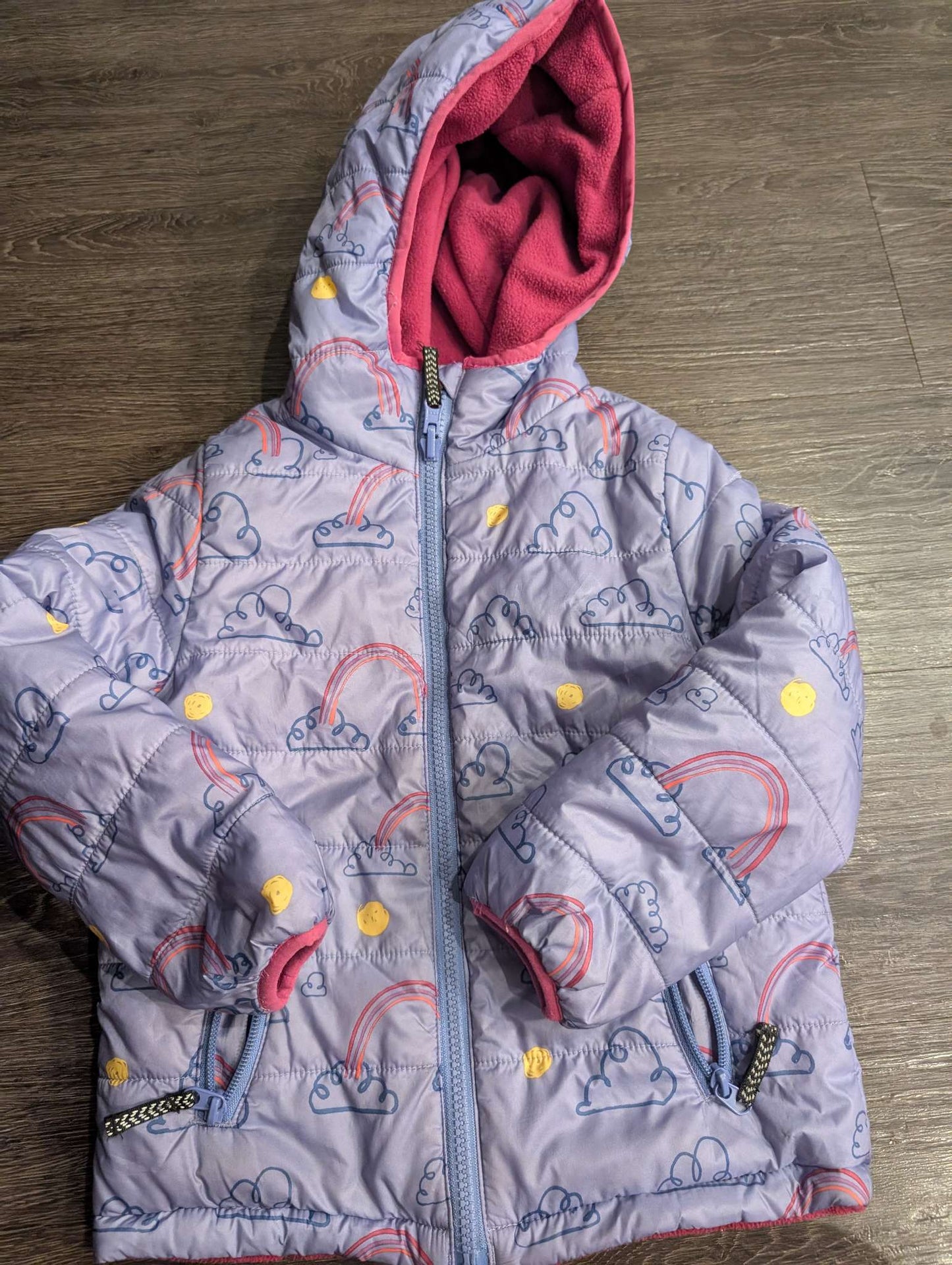 Ripzone reversible jacket , Kids 5/5T (extra small)