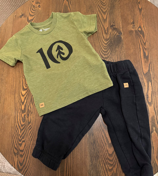 Ten Tree Tshirt and Sweatpants Set, Kids 18 Month (12-18M)