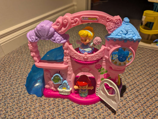 Fisher Price Little People Disney Princess Play & Go Castle Track