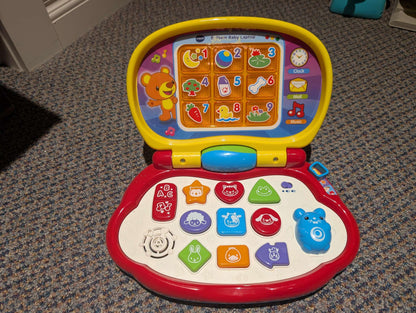 Play laptop, truck and spaceship