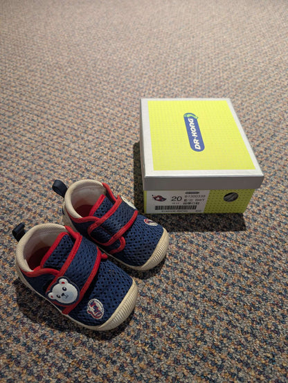 3 pairs shoes (blue) , Shoes 5 (Walkers:12-24 mth)