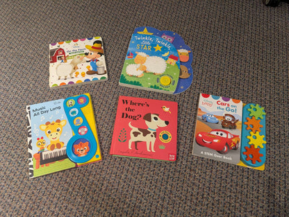 8 books + baby book set