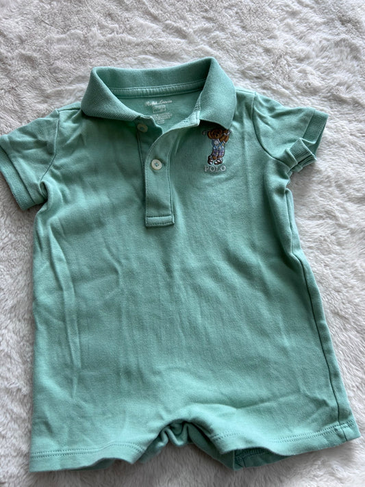 Ralph Lauren polo romper, Kids 3 Month (0-3M)
