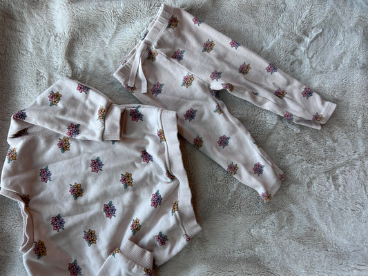 Zara sweatshirt set with pant, Kids 18 Month (12-18M)