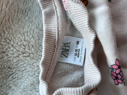 Zara sweatshirt set with pant, Kids 18 Month (12-18M)