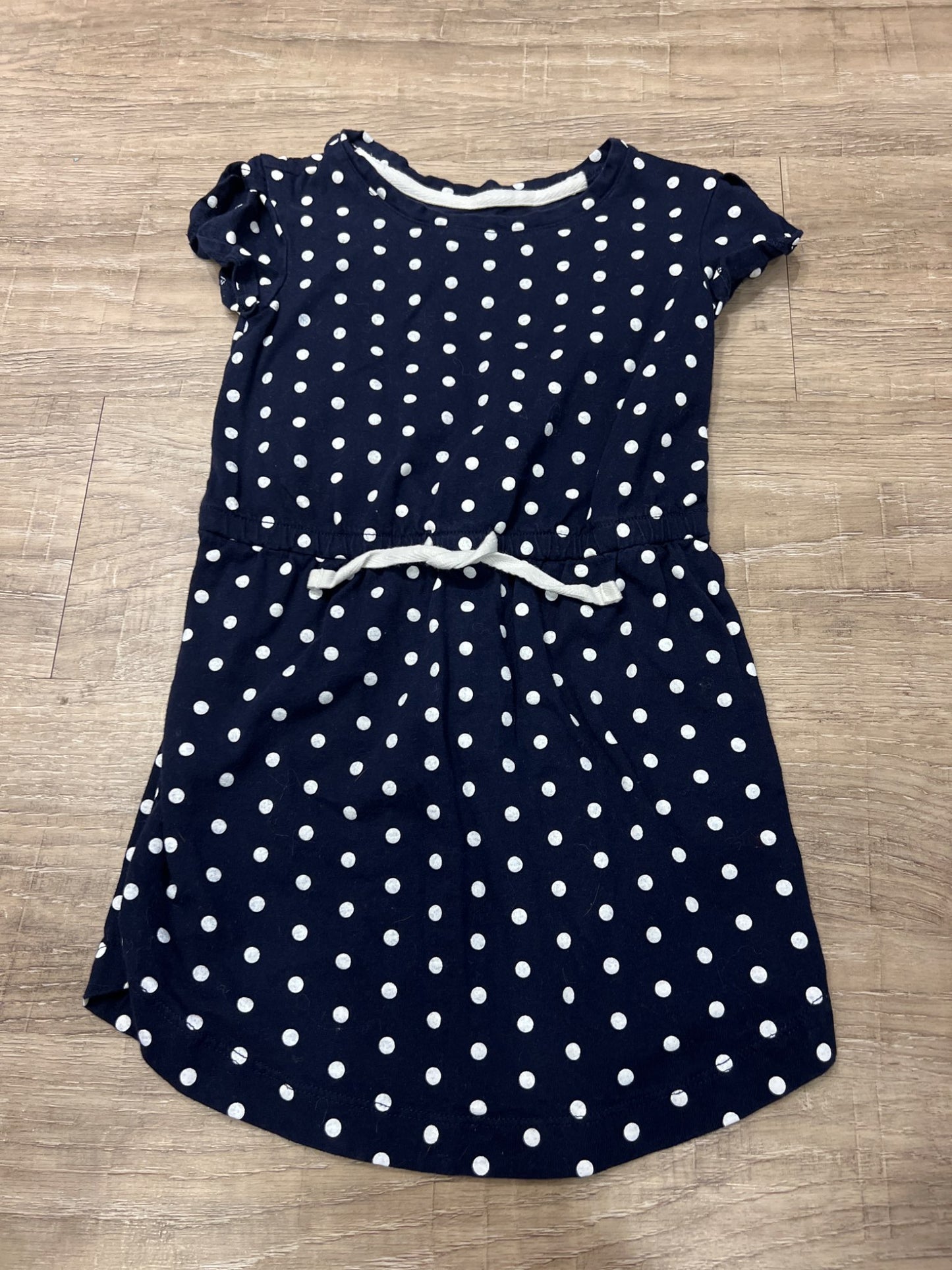 *Gap size 4T navy polka dot dress, Kids 4/4T