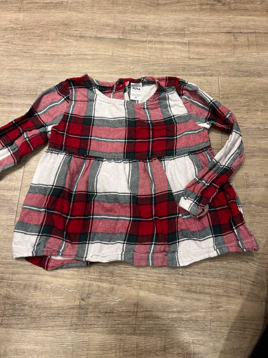 Carters 4 T holiday plaid shirt, Kids 4/4T