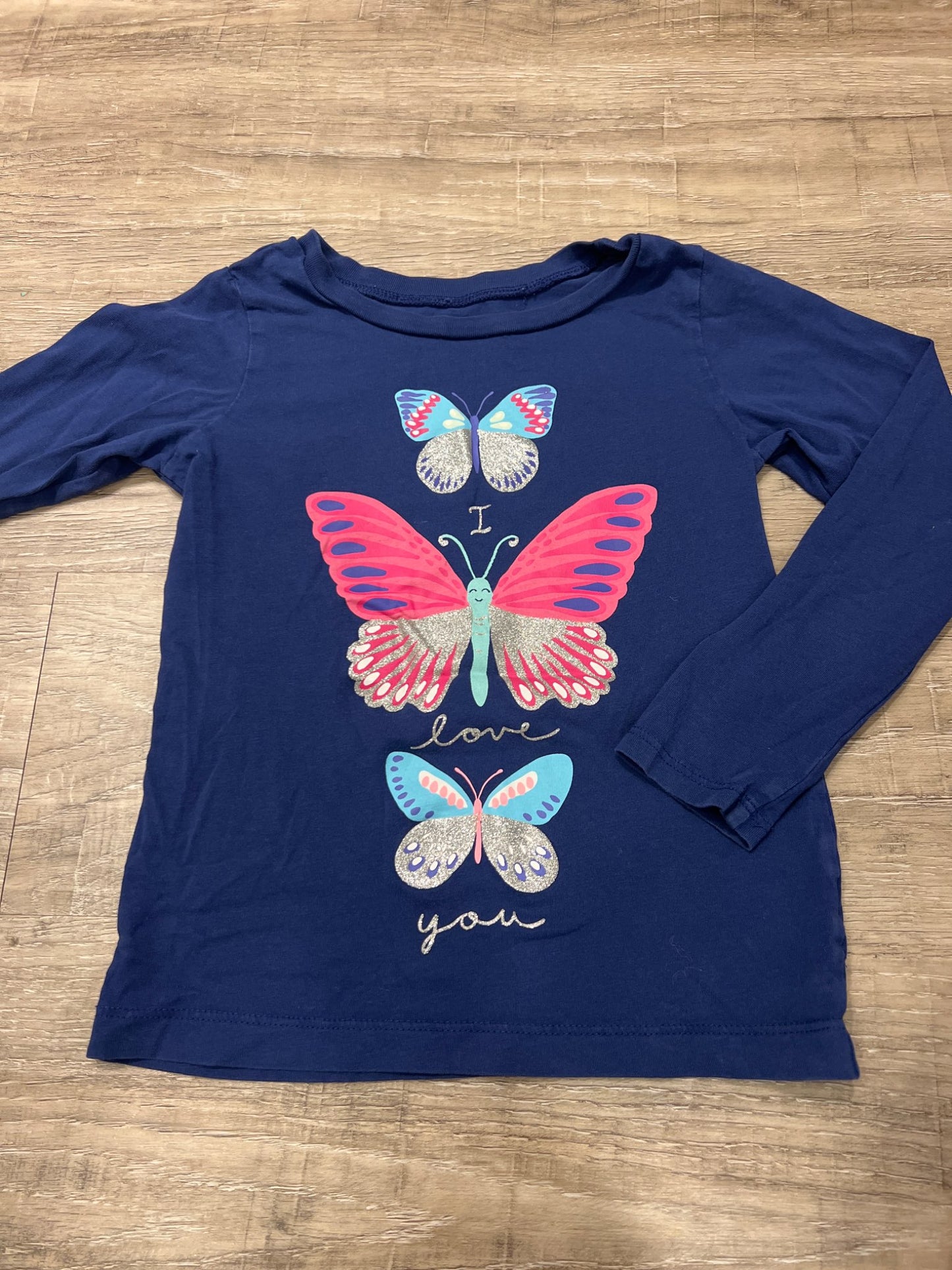*Carters 5T butterfly shirt, Kids 5/5T