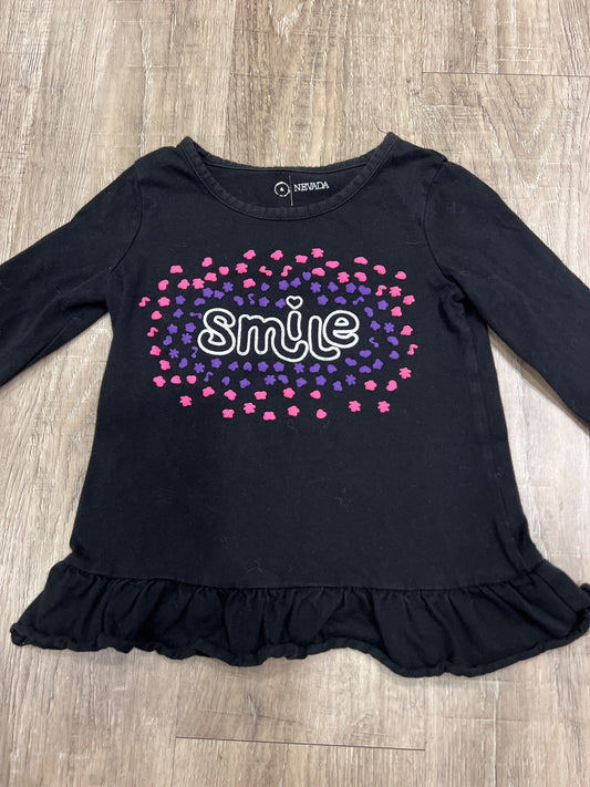 *Nevada black 4T smile shirt, Kids 4/4T