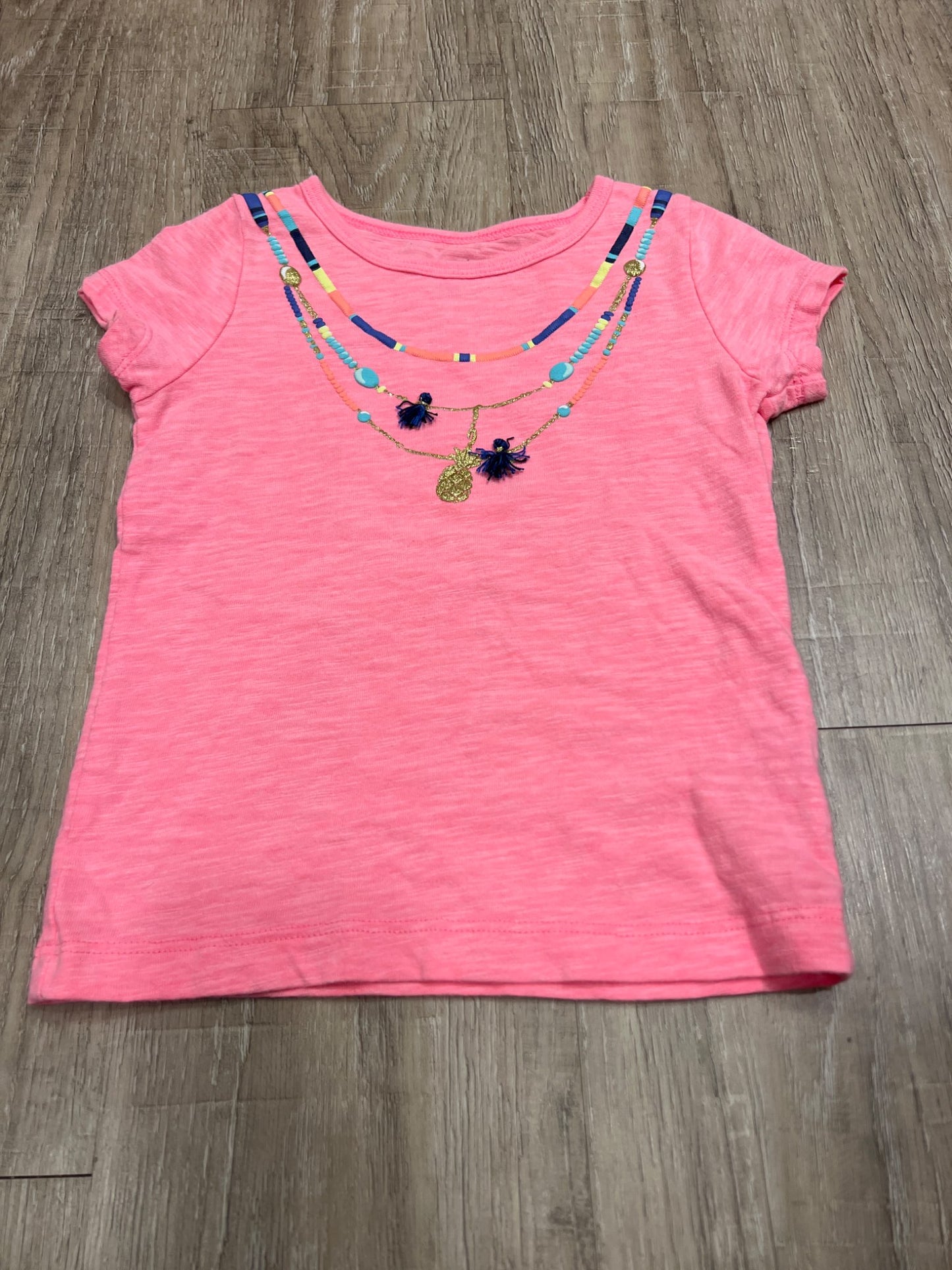*3T Carters necklace pink shirt, Kids 3T