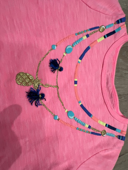 *3T Carters necklace pink shirt, Kids 3T