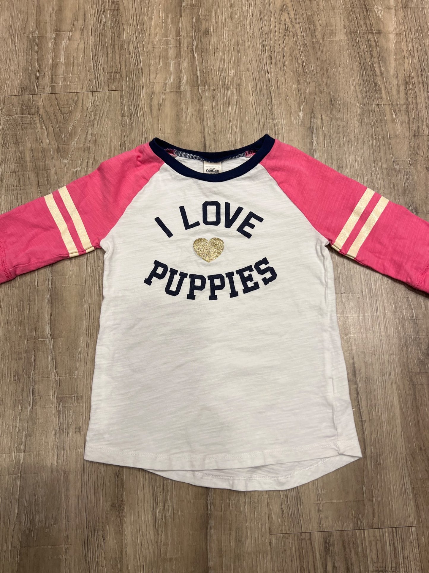 *Osh kosh I love puppies 3T shirt, Kids 3T