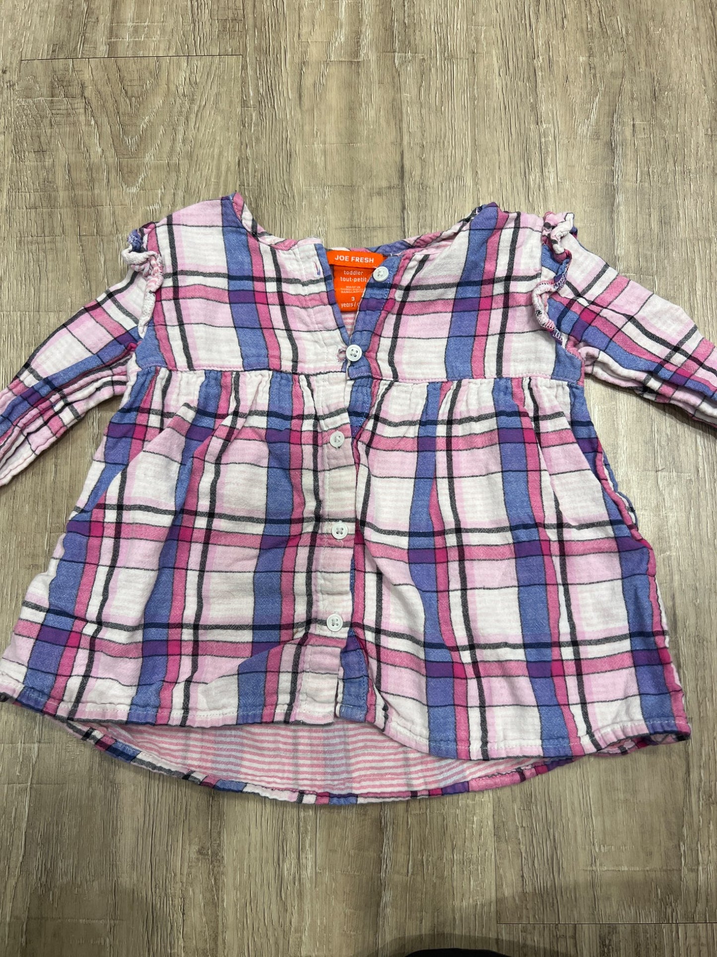 *Joe fresh 3T plaid shirt, Kids 3T