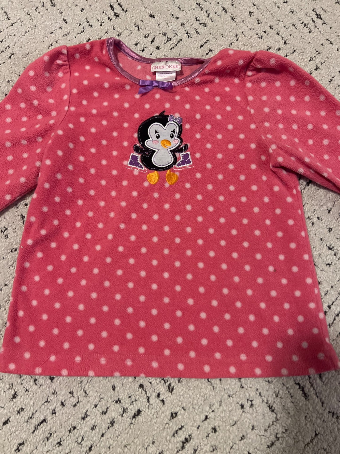 *Cherokee 2 piece penguin pajamas  set 3T , Kids 3T