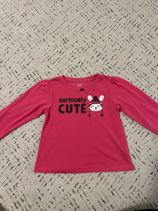 *Carters 3T cute pink shirt, Kids 3T