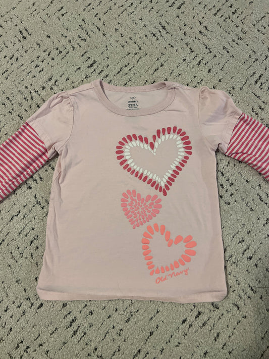 *Old Navy 3T heart shirt, Kids 3T