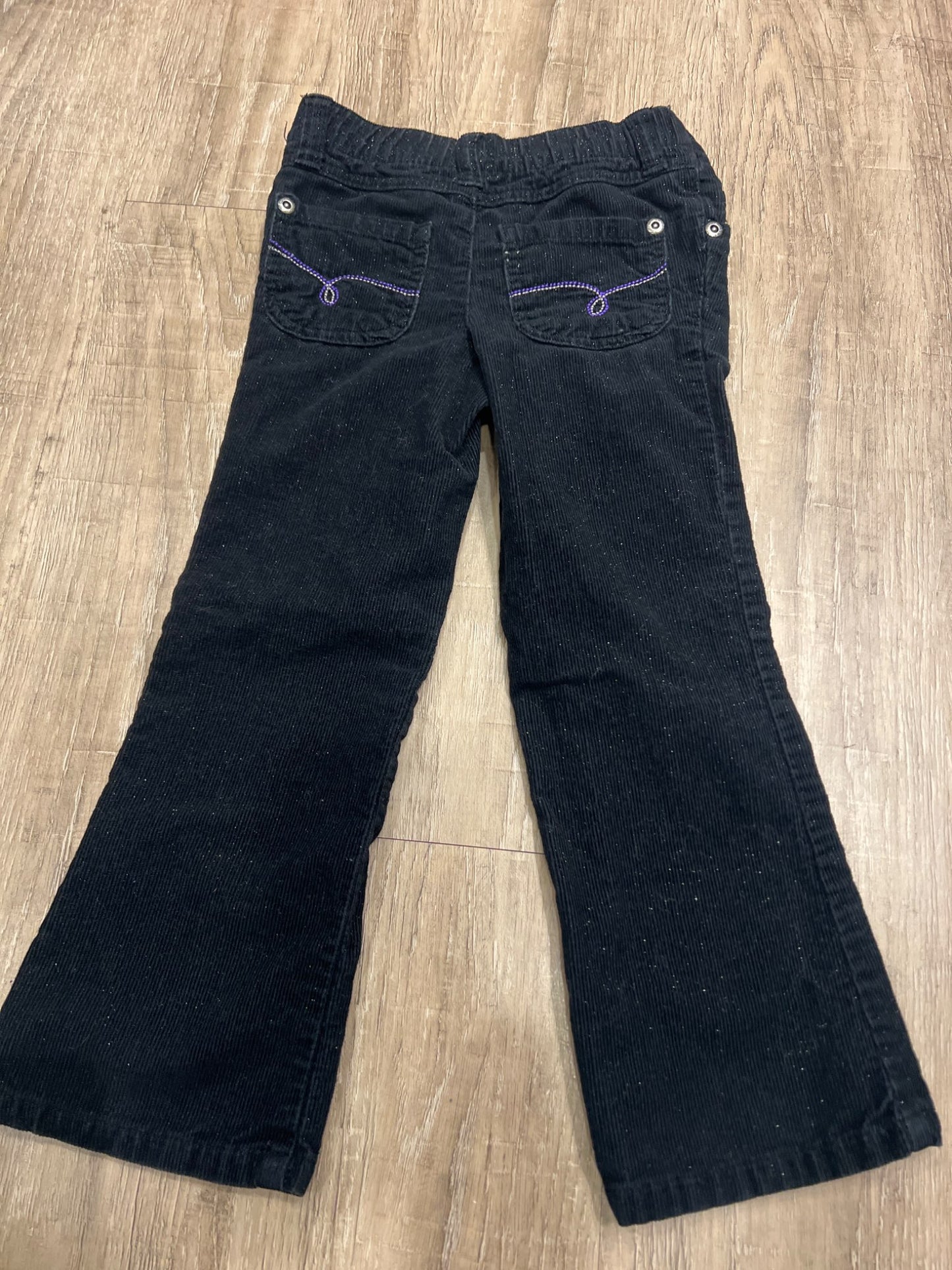 *3T Cherokee black sparkle corduroy pants , Kids 3T