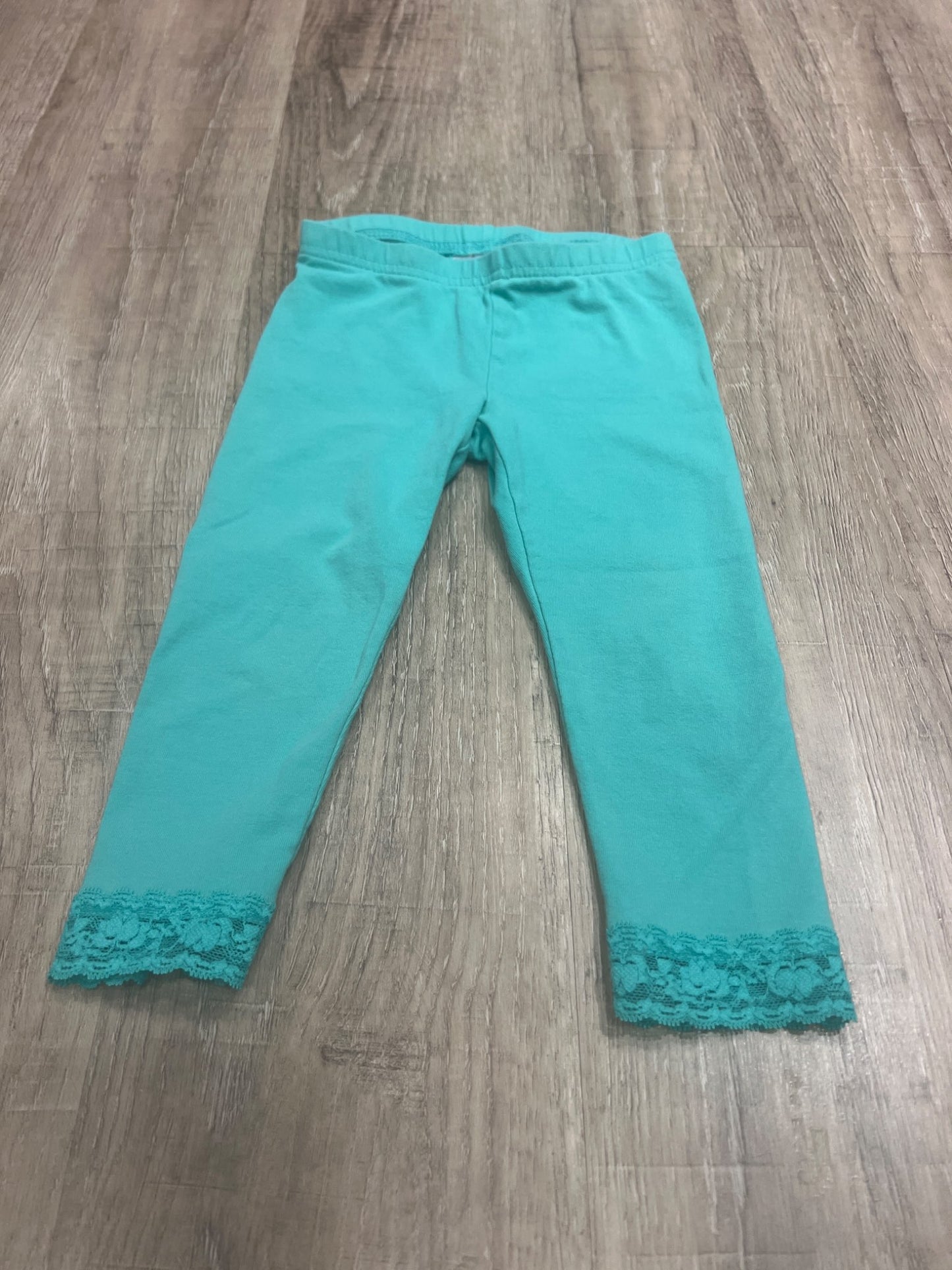 *Jumping beans green lace pants , Kids 2T