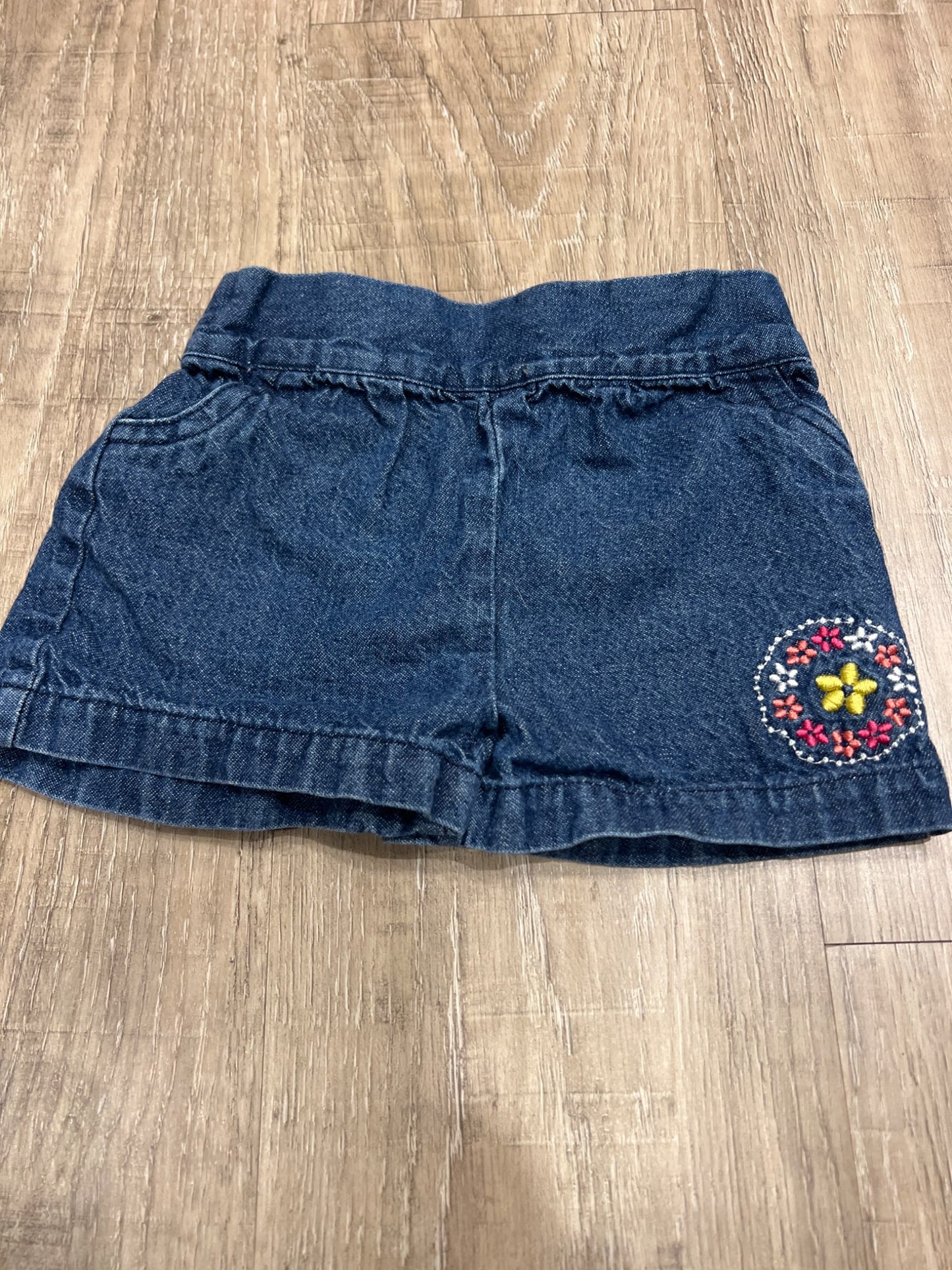*18 month flower Jean shorts, Kids 18 Month (12-18M)
