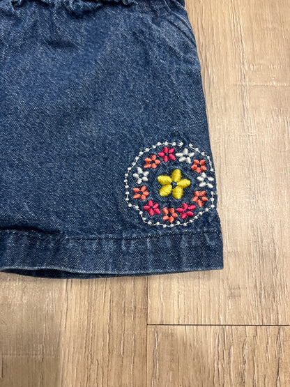 *18 month flower Jean shorts, Kids 18 Month (12-18M)