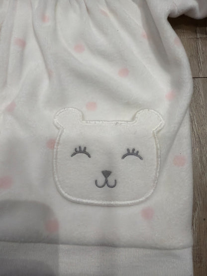 *Carters 24 month bear pockets soft fleece white jacket , Kids 24 Month (18-24M)